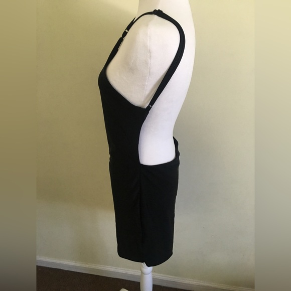 Lioness Size L Black, Backless, Single Strap Mini Dress - Picture 3 of 5